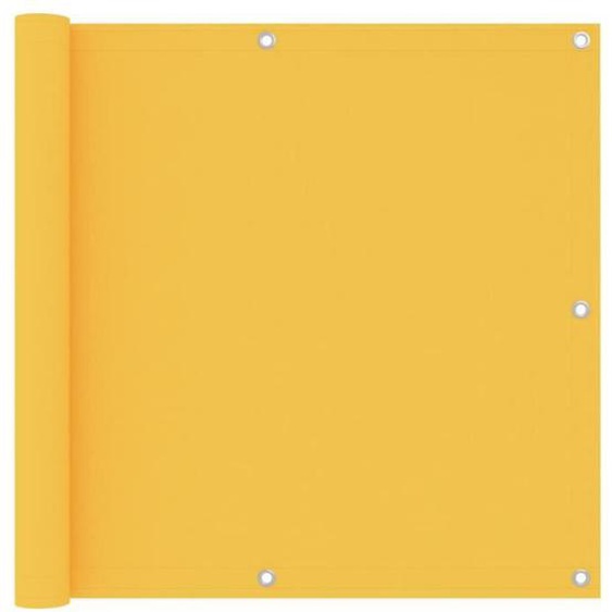 Economique - 7993 Écran de balcon - Paravent Séparation de pièces Cloison - Jaune 90x300 cm Tissu Oxford [Top Sélection]