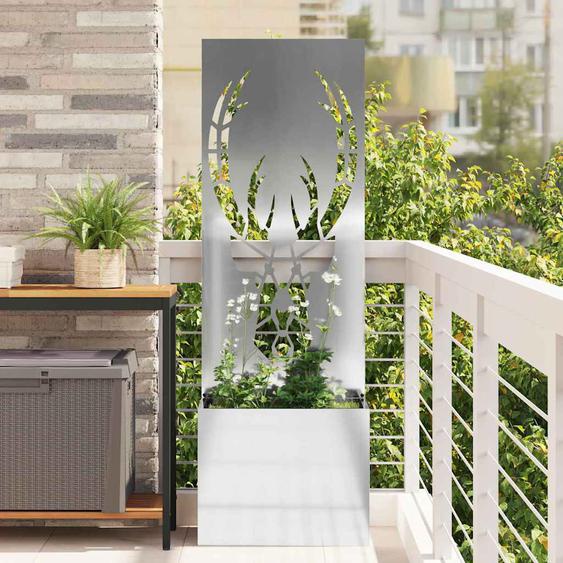 Écran de confidentialité de jardin Argent 50 x 140 cm