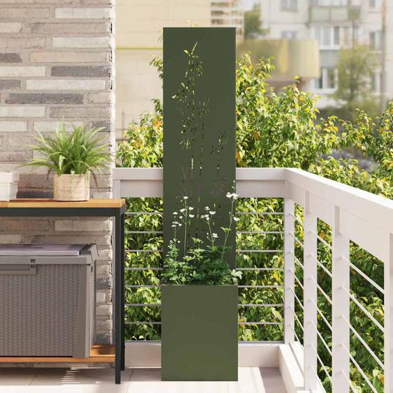 Écran de confidentialité de jardin Vert olive 32 x 140 cm