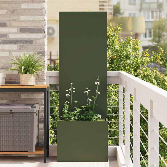 Écran de confidentialité de jardin Vert olive 50 x 140 cm