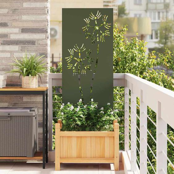 Écran de confidentialité de jardin Vert olive 50 x 140 cm