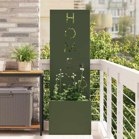 Écran de confidentialité de jardin Vert olive 50 x 140 cm