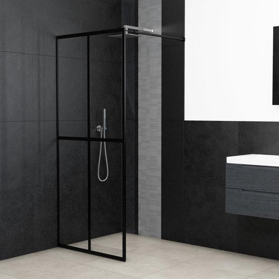 Écran de douche Verre trempé transparent 90x195 cm