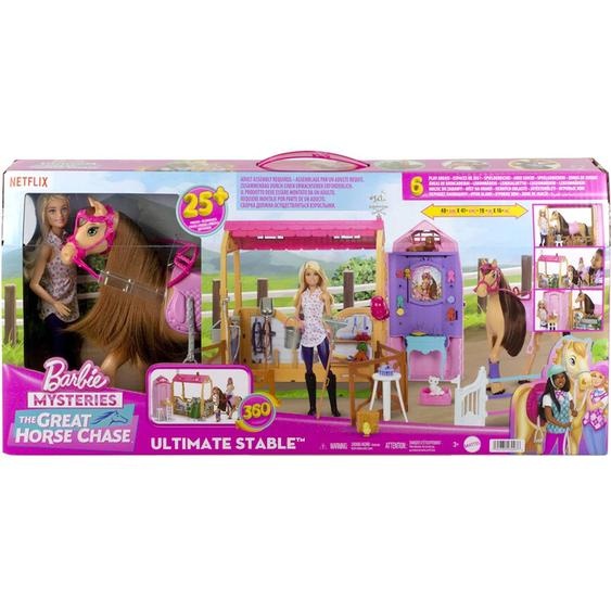 Ecurie De Rêve Barbie Multicolore