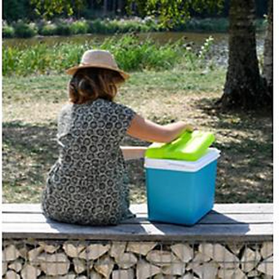 EDA Glacière, plastique, 24 litres, bleu lagune
