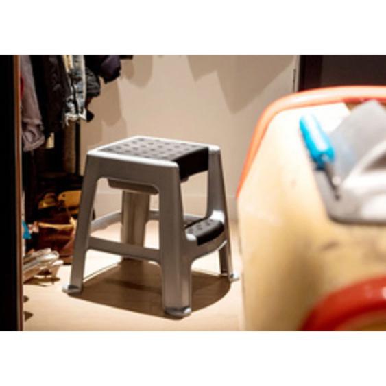 EDA Marchepied, 1 niveau, PP, gris/noir