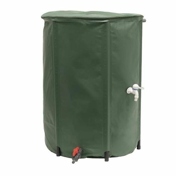 EDA Tonneau de pluie RÉCUPO Diamètre : 800 mm vert 500 litres