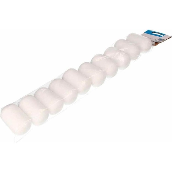 Edm Rouleau de mousse de rechange mini 50 Mm 10 unités Blanc Blanc One Size