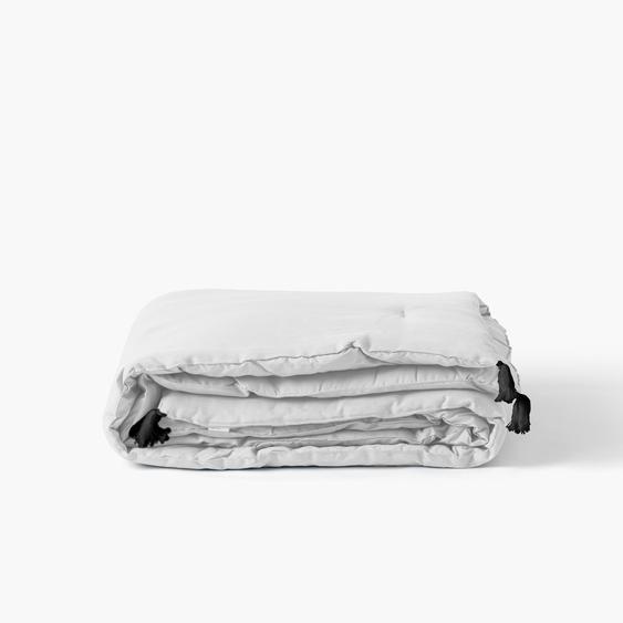 Edredon lin et coton lavé Songe blanc
