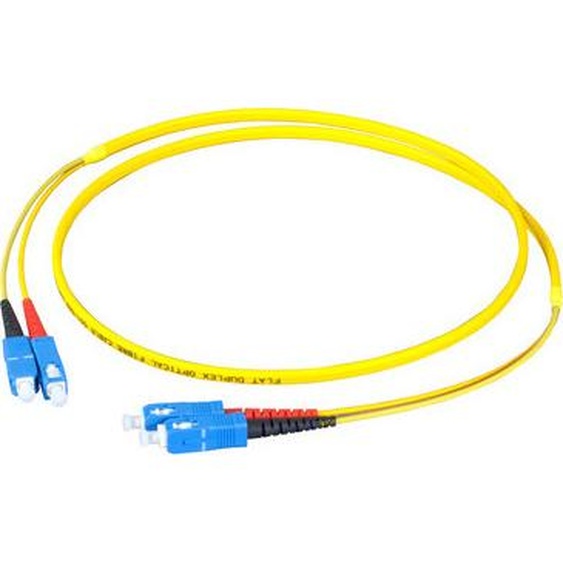 EFB-Elektronik Cavalier duplex SC-SC 9/125µ, OS2, LSZH,jaune, Flat Twin 3x5mm, 40m Fabricant : EFB Elektronik (O2513FT.40)