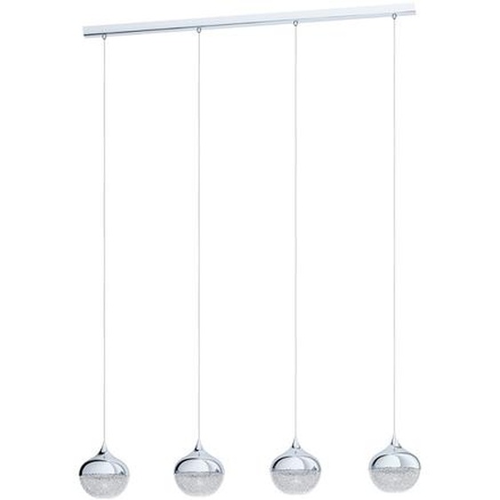Eglo 98628 MIOGLIA 1 E14 Suspension quadruple 975x150mm Chrome Granille Blanc