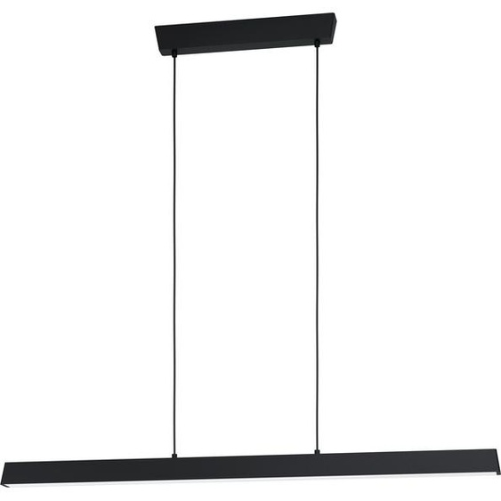 Eglo Connect LED Suspension Simolaris-Z noir 122 x 5,5 cm dimmable