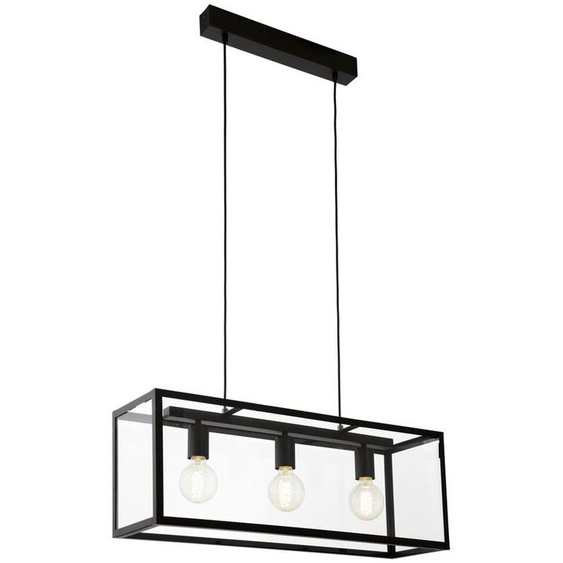 EGLO Lampe à suspendre Charterhouse Noir 49393