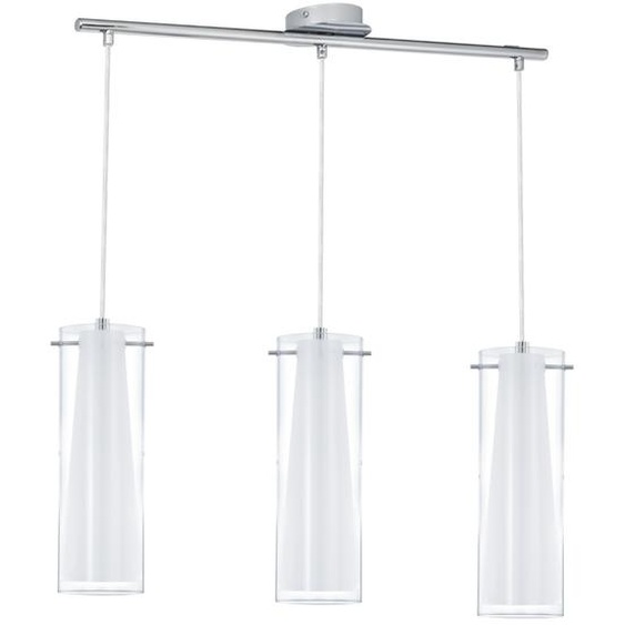 Eglo Lampe à suspendre HL/3 E27 CHROME/VERME/BLANC PINTO