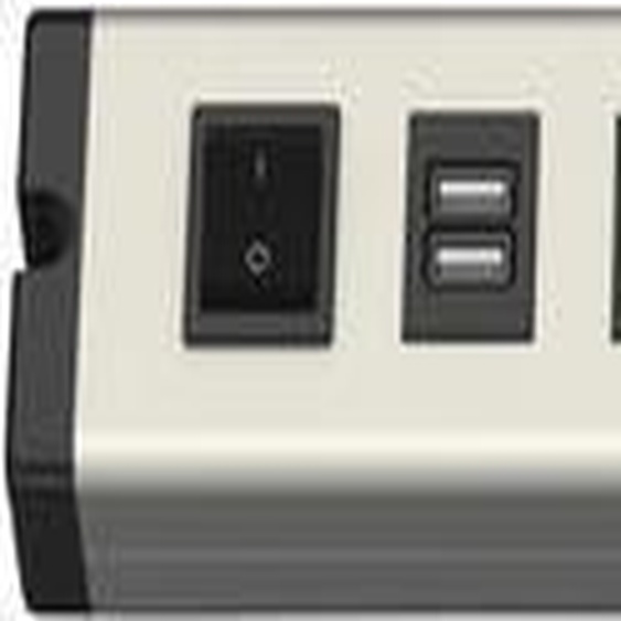 EHMANN 0601x0a02203303 Chargeur USB Prise 6 x, 2 x USB, prise avec contact de protection