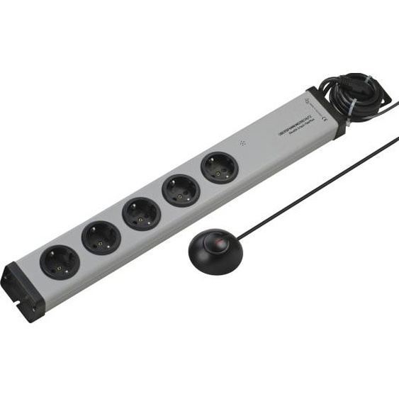 EHMANN Multiprise de protection contre les surtensions 5x gris contact de protection Ehmann 0206c00052381