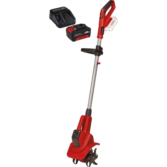 EINHELL Bineuse à batterie GE-CR 18/20 Li E + kit de démarrage