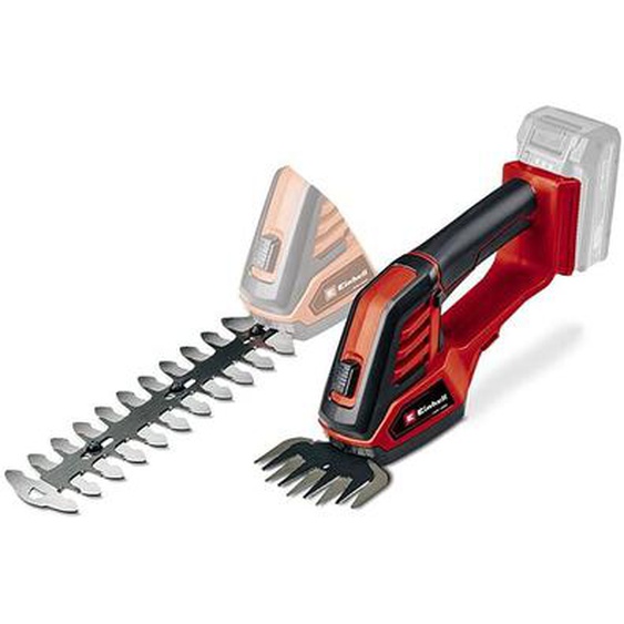 Einhell - Cisaille à gazon sans fil ge-cg 18/100 Li-Solo Power X-Change (18V, boîte de vitesses couverte, changement de lame sans outil) Livré sans