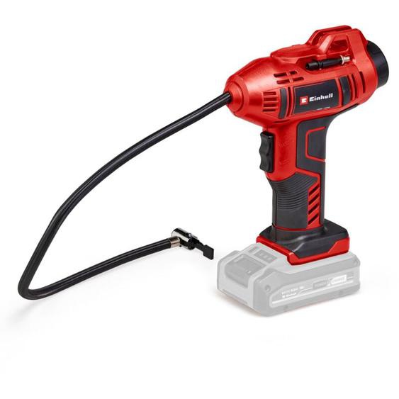 Einhell - Compresseur pour voiture sans fil ce-cc 18 Li-Solo Power X-Change (18 v, 11 bar max., flexible à air comprimé 60 cm, fonction darrêt