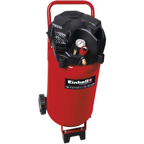Einhell - Compresseur Vertical th-ac 240/50/10 of (1 500 w, Cuve: 50 l, Pied amortisseur de vibrations)