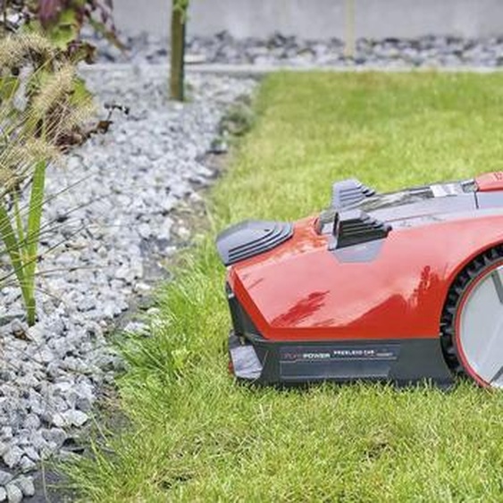 Einhell Flexo Cam Plus 600 Robotic lawn mower Battery Black, Red, Silver