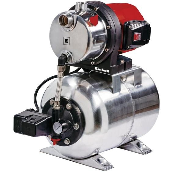 Einhell - Groupe de surpression gc-ww 1250 nn (1200 w, Hauteur de refoulement 50 m, Hauteur daspiration 8 m, Pression 5 bar, Pression de démarrage