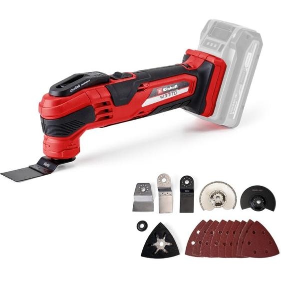 Einhell - Outil multifonction sans fil varrito - Solo Power X-Change (18V, 11000-20000 min.-1, verrouillage rapide, porte-outil réglable en 12