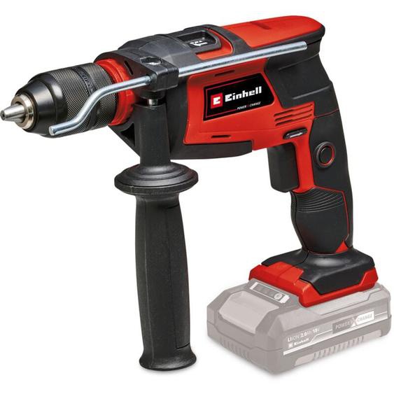 Perceuse à percussion sans fil tc-id 18 Li-i Solo Power X-Change (18V, mandrin auto-serrant de 13 mm, rotation avant/arrière, variateur électronique,