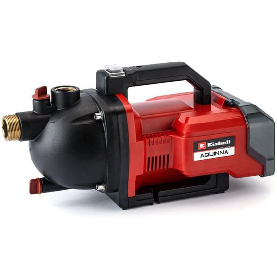 Einhell Pompe darrosage sans fil AQUINNA 36/30 - Solo Power X-Change (36V, bouchons de remplissage et de purge, protection thermique, poignée de