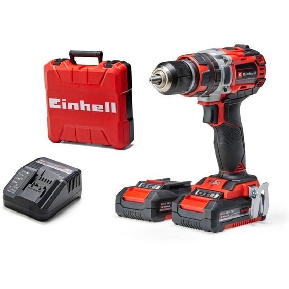 Einhell - Professional Perceuse Visseuse à percussion sans fil tp-cd 18/50 Li-i bl Power X-Change (Li-ion, 18 v, moteur sans charbon, Couple 50 Nm)