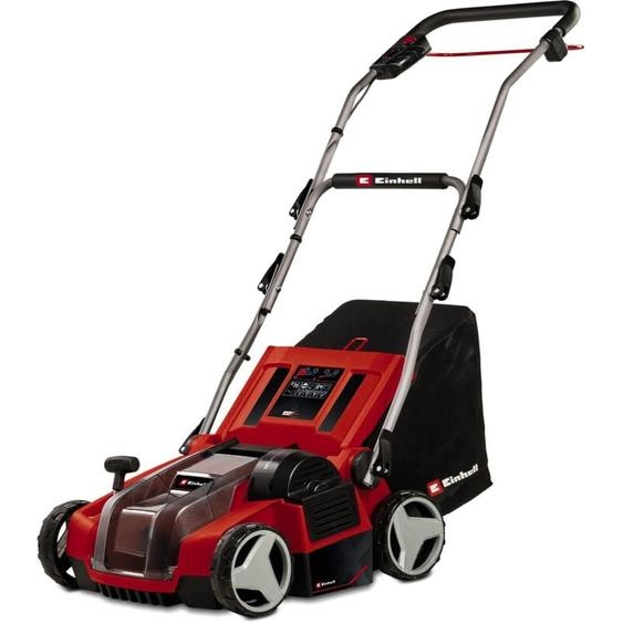 Einhell Scarificateur-aérateur sans fil GE-SA 36/35 Li-Solo Power X-Change (36 V, moteur sans charbon, rouleau de scarification 35 cm) Livré sans