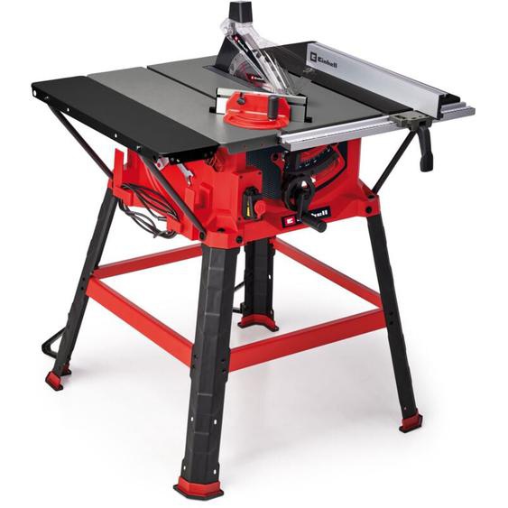 Einhell - Scie circulaire sur table tc-ts 254 u (2 200 w max, butée parallèle/dangle/transversale, extensions de table, lame de scie inclinable,