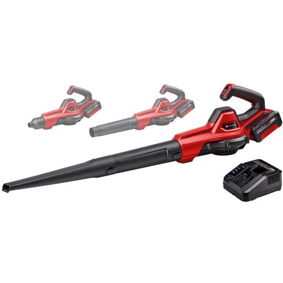 Einhell - Souffleur sans Fil ge-ub 18/250 Li e Kit Power X-Change (18V, Vitesse dair 250 km/h, Tube en 3 Parties, variateur de Vitesse avec led)