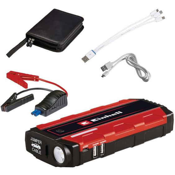 Einhell - Station dénergie - Booster de démarrage ce-js 8 (12 v, Puissance de démarrage 200 a / Pic 400 a) Livré Avec câble usb et câble de démarage