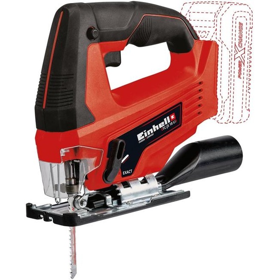 Einhell TC-JS 18 Li-Solo - Scie sauteuse sans fil - rouge/noir