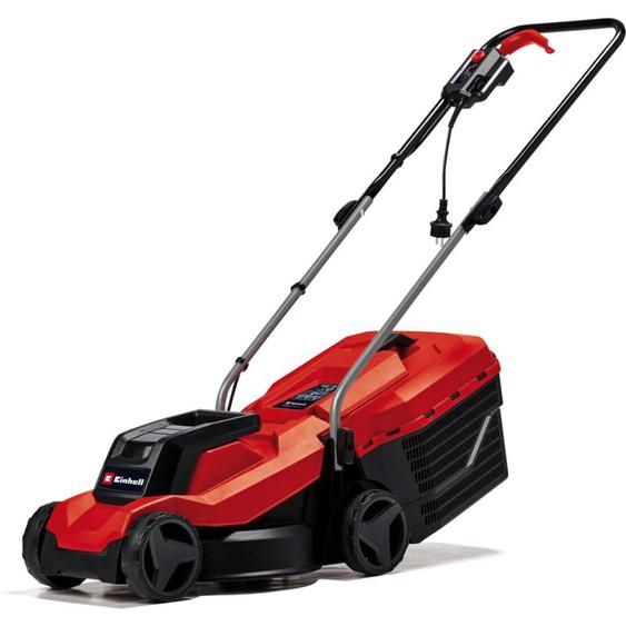 Tondeuse à gazon électrique gc-em 1000/32 (1 000 w largeur de coupe 32 cm, hauteur de coupe réglable à 3 niveaux,bac collecteur 30L) - Einhell