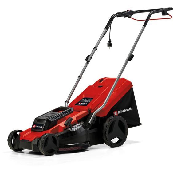 Einhell Tondeuse à gazon électrique GC-EM 1600/37 (1 600 W largeur de coupe 37 cm, hauteur de coupe réglable à 5 niveaux,bac collecteur 38L)