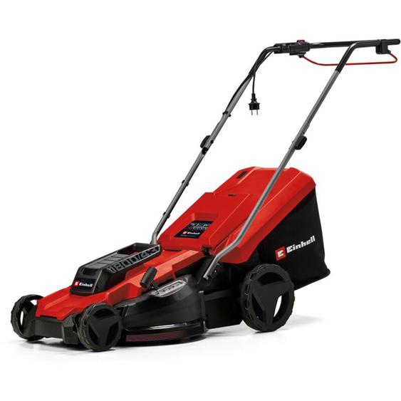 Tondeuse à gazon électrique gc-em 1800/43 (1 800 w largeur de coupe 43 cm, hauteur de coupe réglable à 6 niveaux,bac collecteur 50L) - Einhell