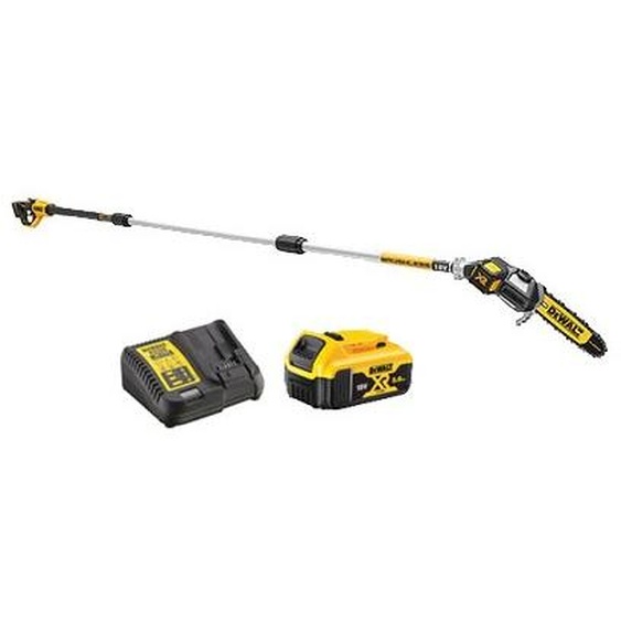 Élagueuse sur perche XR 18 V avec 1 batterie 5 Ah + chargeur DEWALT DCMPS567P1