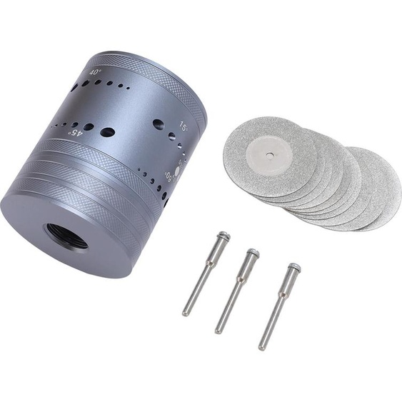 Electrode en tungstène - Tête de pointage avec fentes découpées Outil daffûtage en acier pour le soudage TIG