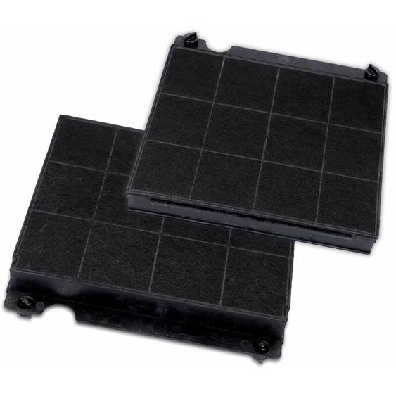 Electrolux - Lot de 2 filtres à charbon type 15 dorigine 225X210X30 mm (9029793818) Hotte aeg, ariston hotpoint, arthur martin bauknecht, beko,