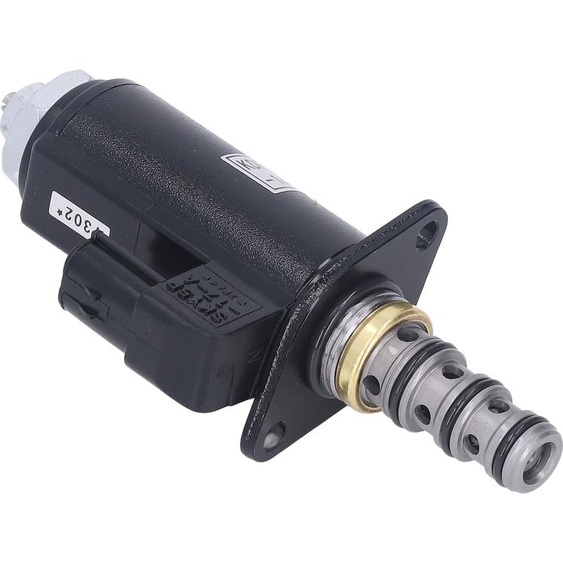 Électrovanne,Électrovanne pour pompe hydraulique,Électrovanne électrique,Électrovanne de remplacement,Électrovanne en acier allié,Accessoires pour pompe de pelleteuse