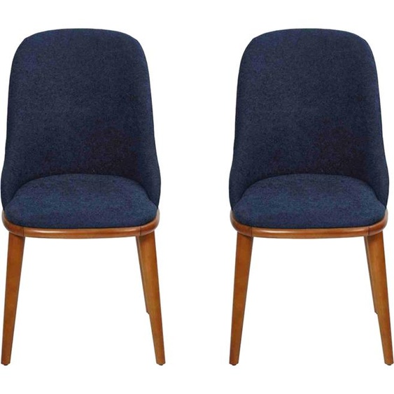 Élégant bleu salle à manger chaises Designer ameublement chaise ensemble de meubles