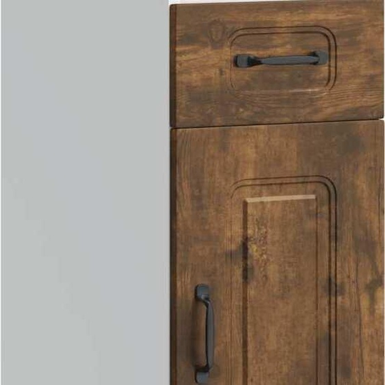 Armoire de cuisine Kalmar chêne fumé bois dingénierie
