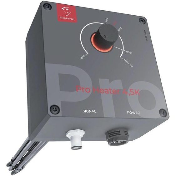 Élément chauffant à visser SMARTFOX, Pro Heater 4,5K, 4,5 kW, G1 1/2, 360 mm, IP54, 1 pièce.