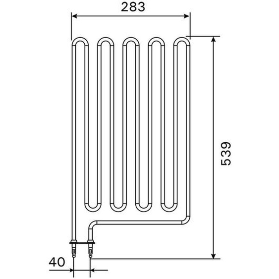 Élément chauffant Harvia ZCU-836