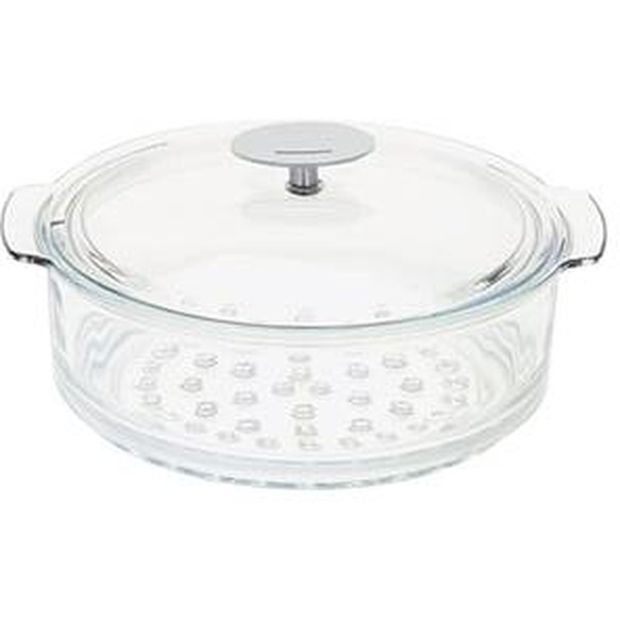 Elément cuit vapeur verre Ø24 cm