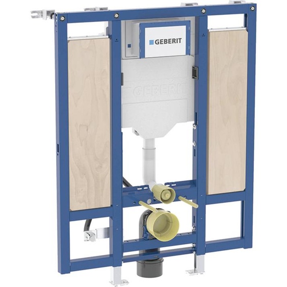 Élément de WC Geberit, Duofix, 1 120 mm, réservoir encastré 12 cm, accessible aux personnes à mobilité réduite, bleu, 1 pièce.