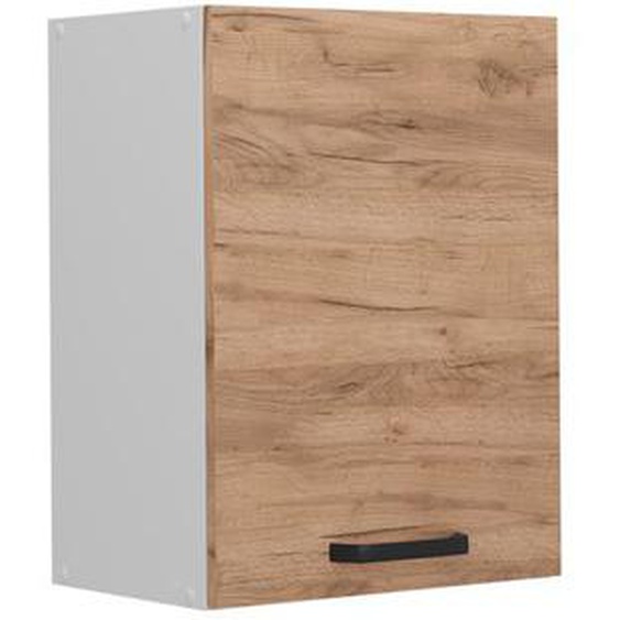 Elément haut de cuisine R-Line, 45cm, Chêne de force doré, Blanc, Vicco