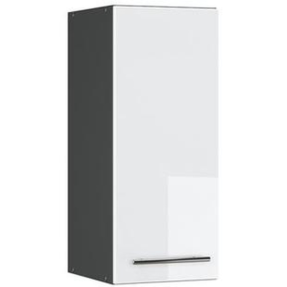 Élément haut VICCO Fame-Line Anthracite/Blanc Brillant 30 cm